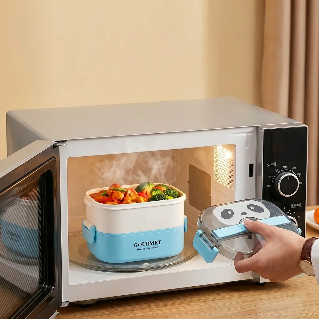 Microwavable Plastic Bento Box - Meal Prep Or Prep Meal review and price
