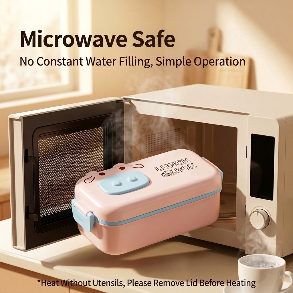 Kids Bento Lunch Box Microwava - Meal Prep Or Prep Meal review and price