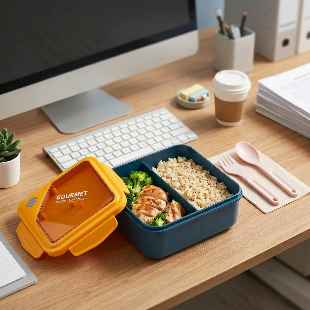 Microwavable Plastic Bento Lun - Meal Prep Or Prep Meal review and price