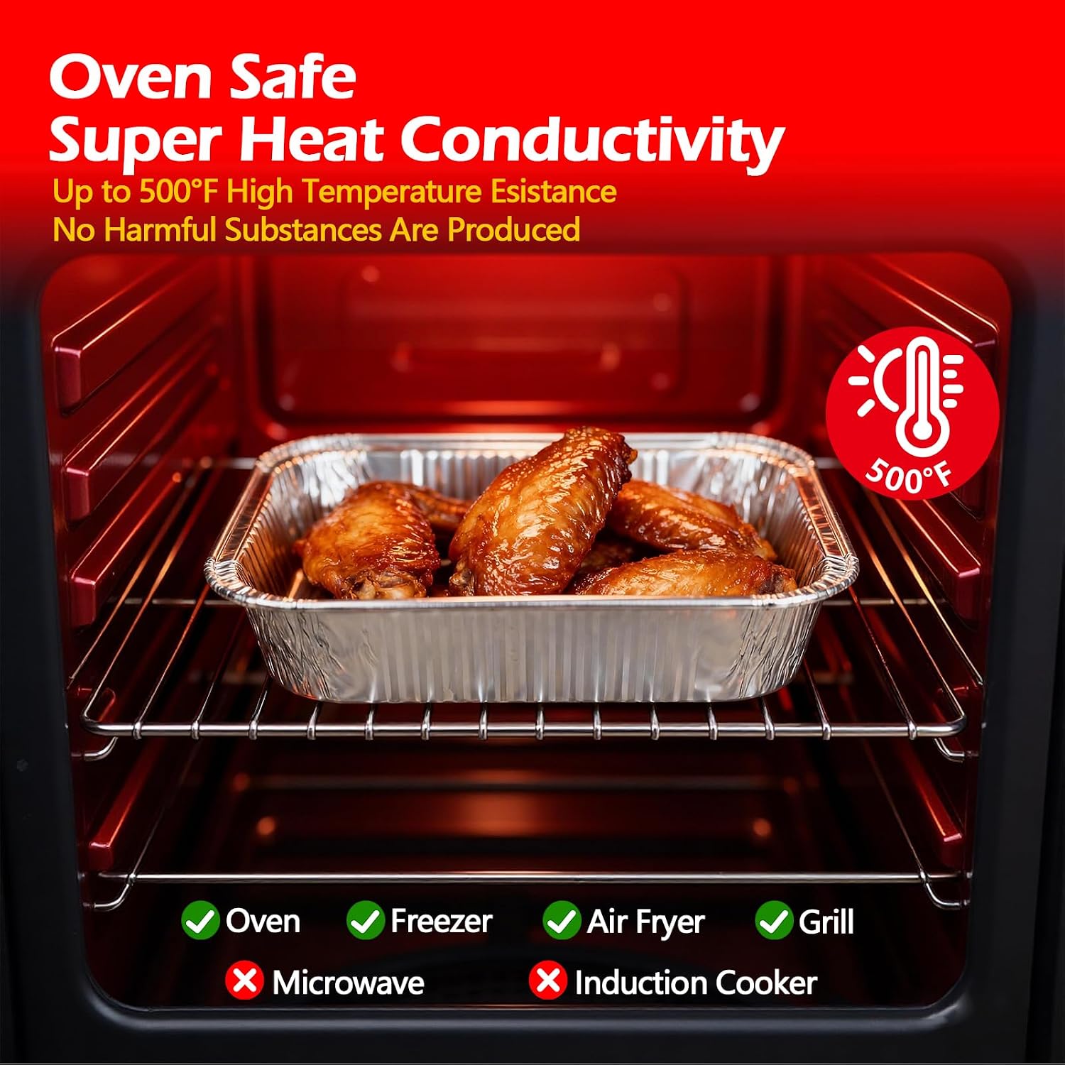 8x8 Aluminum Foil Pans with Al - Meal Prep Or Prep Meal review and price