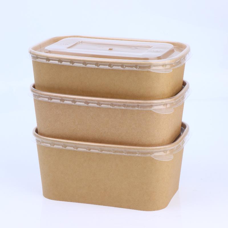 10Pcs Square Disposable Kraft  - Meal Prep Bowl review and price