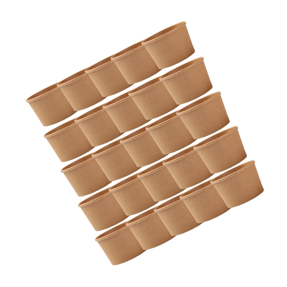 50Pcs Kraft Paper Food Contain - Meal Prep Bowl review and price