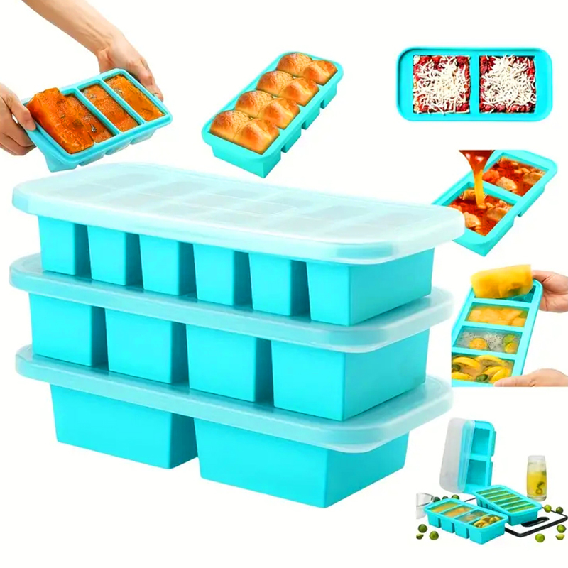 2 or 3-piece Silicone Freezer  - Meal Prep Or Prep Meal review and price