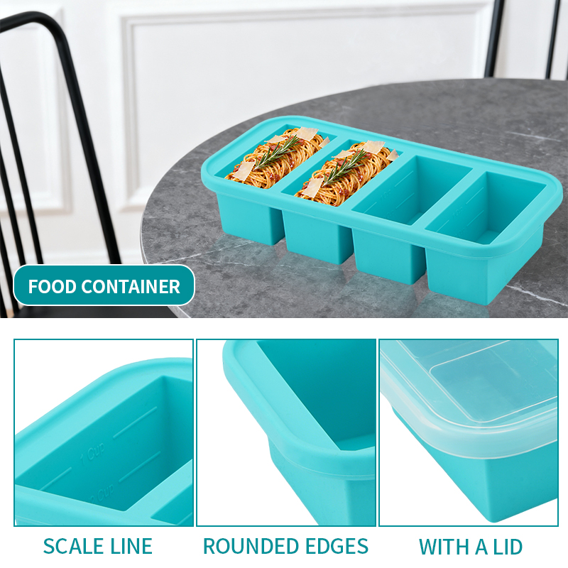 2 or 3-piece Silicone Freezer  - Meal Prep Or Prep Meal review and price
