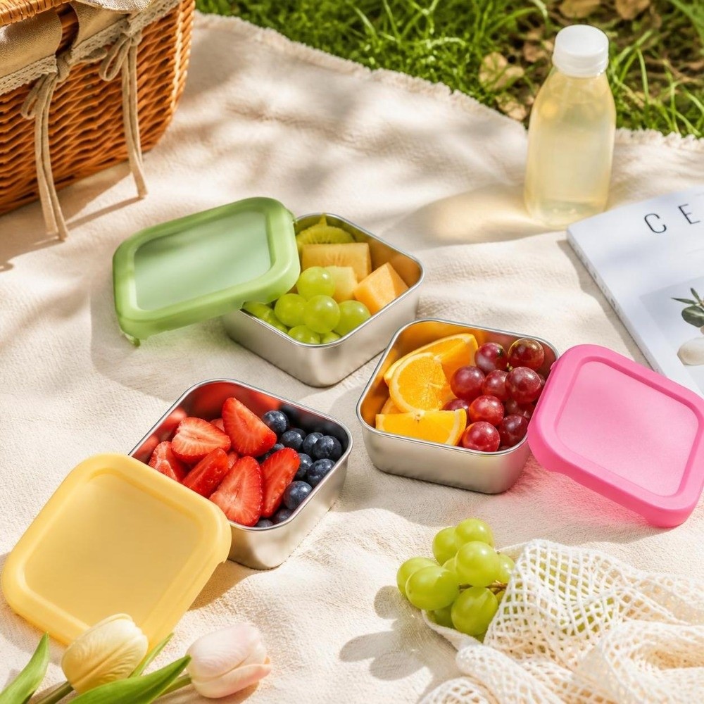 Silicone Lid Stainless Steel F - Meal Prep With Rice review and price