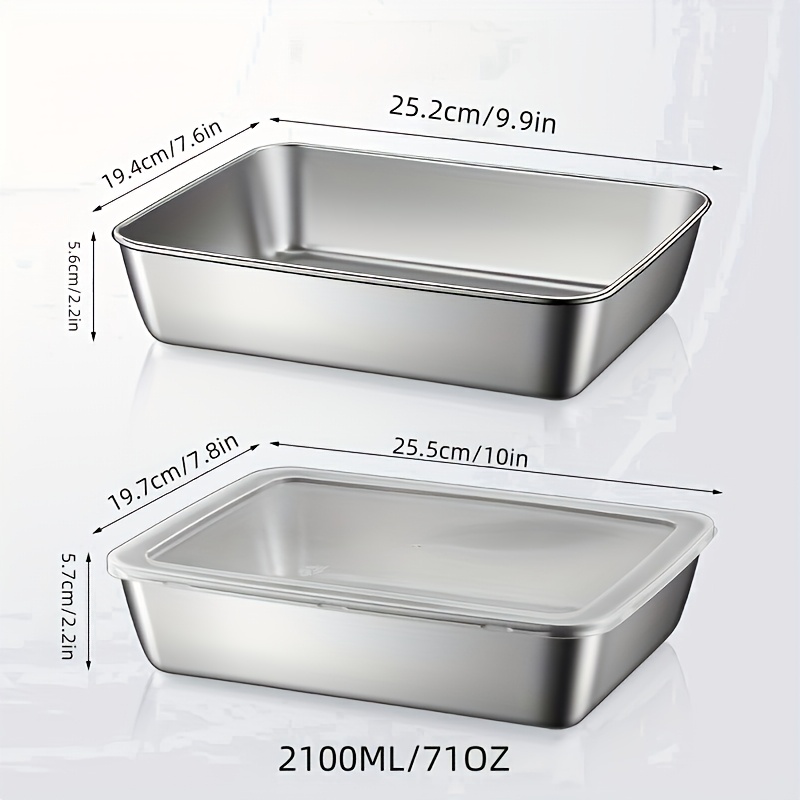 4pcs Stainless Steel Food Stor - Meal Prep Kitchen review and price