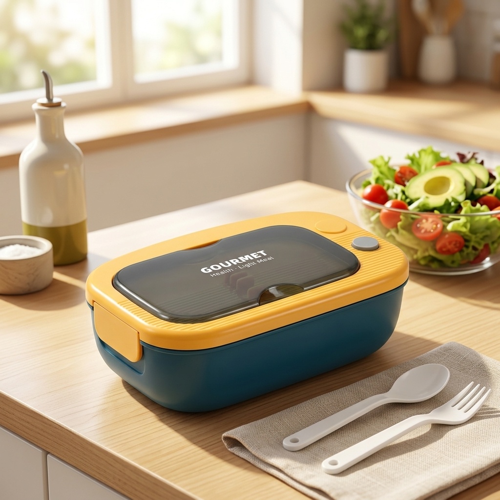 Plastic Bento Lunch Box 2 Comp - Meal Prep Or Prep Meal review and price