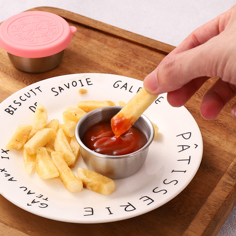 1/4Pcs Stainless Steel Dipping - Sauce Dipping Cup review and price