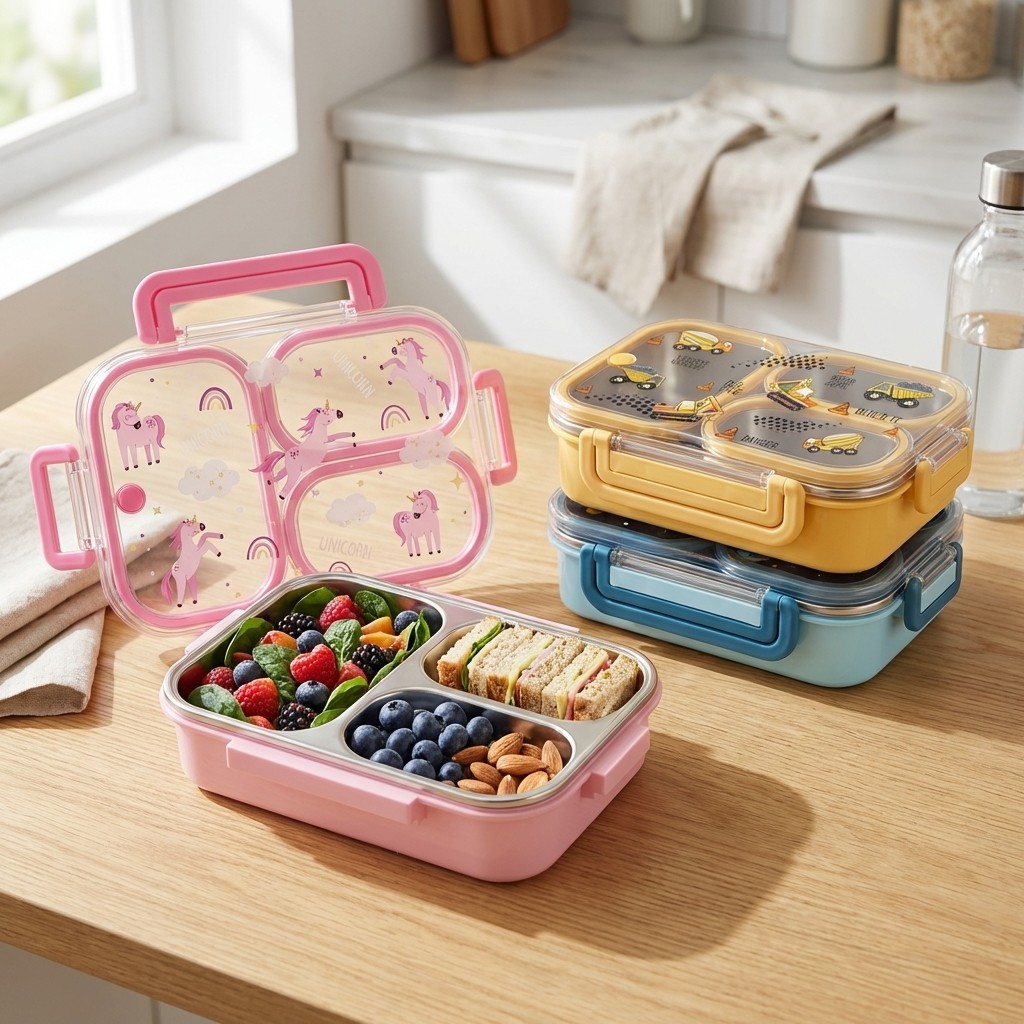 Large Capacity Cartoon Childre - Meal Prep Bowl review and price